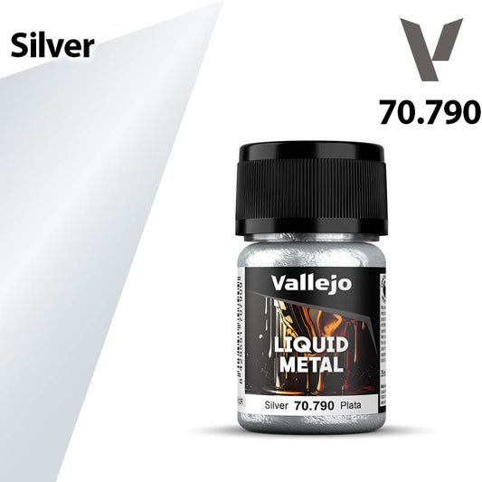 Vallejo Liquid Metal - Silver - Val70790