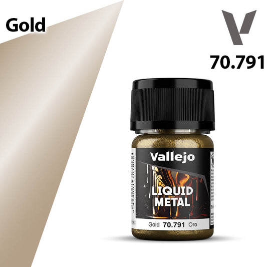 Vallejo Liquid Metal - Gold - Val70791