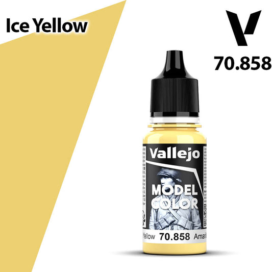 Vallejo Model Color - Ice Yellow - Val70858 (023)