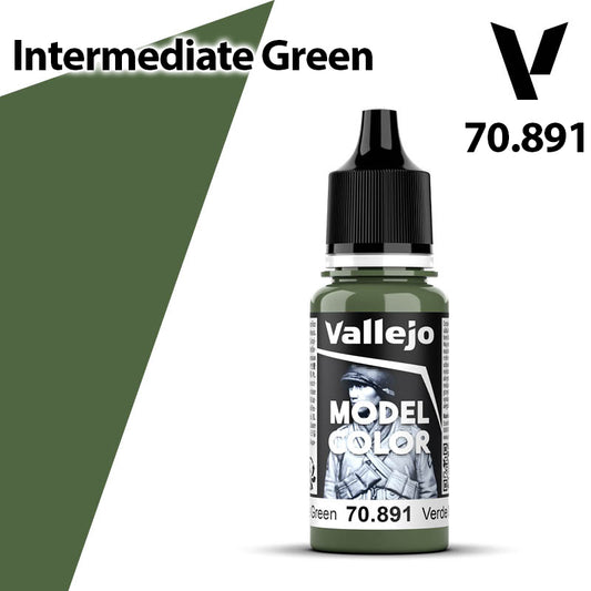 Vallejo Model Color - Intermediate Green - Val70891 (86)