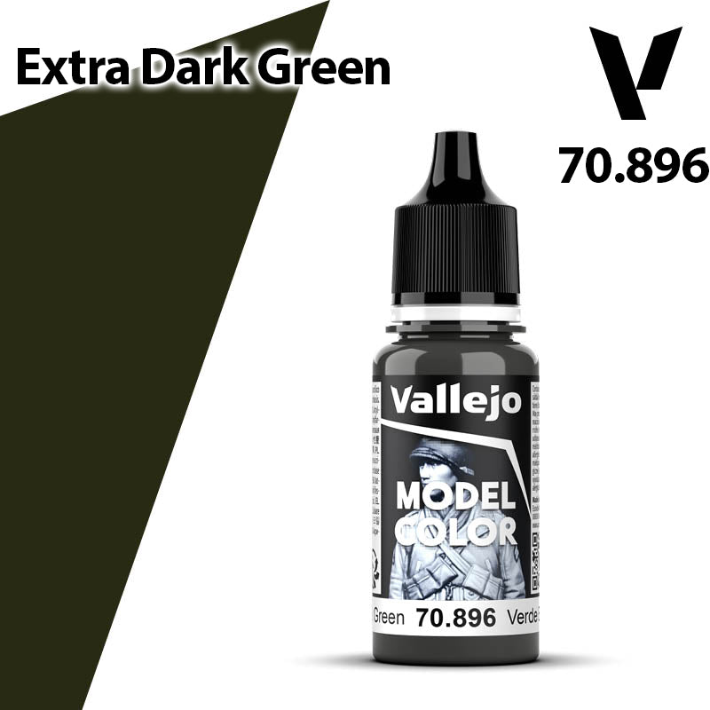 Vallejo Model Color - Extra Dark Green - Val70896 (102)