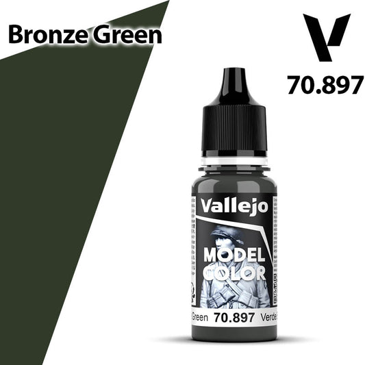 Vallejo Model Color - Bronze Green - Val70897 (84)