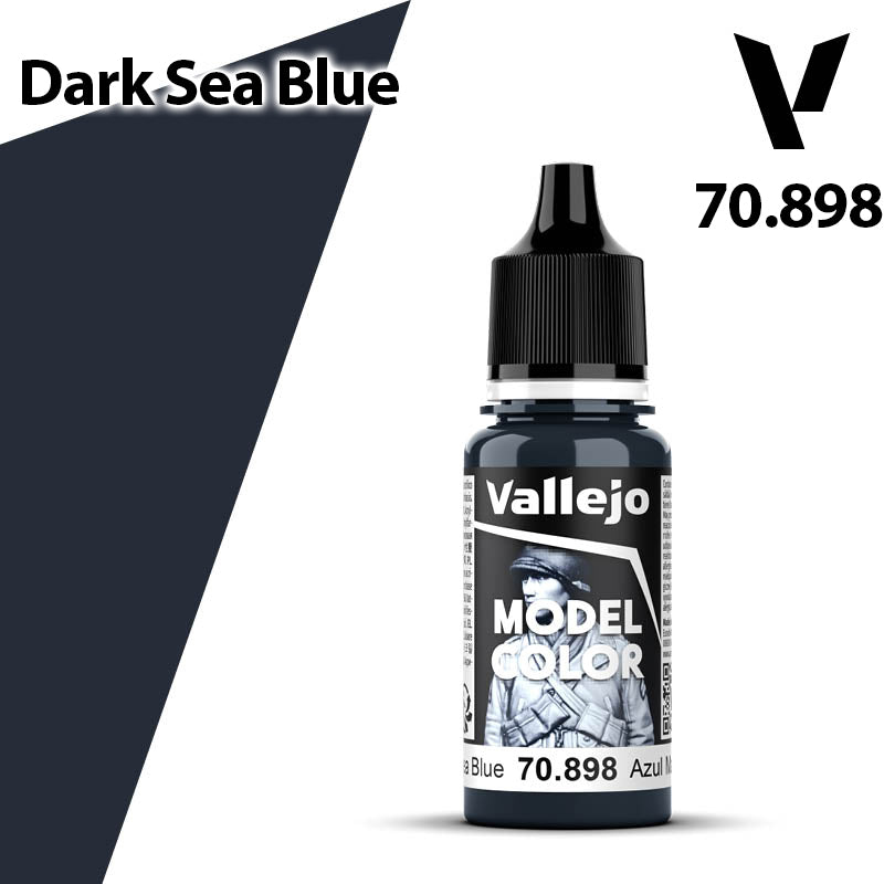 Vallejo Model Color - Dark Sea Blue - Val70898 (072)