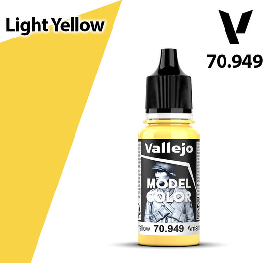 Vallejo Model Color - Light Yellow - Val70949 (024)