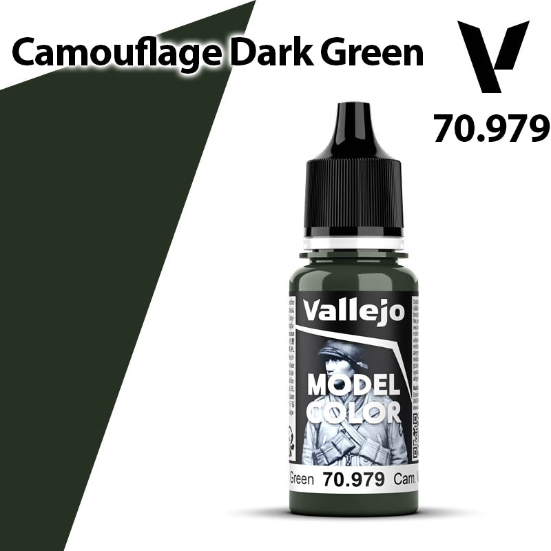 Vallejo Model Color - Camouflage Dark Green - Val70979 (89)