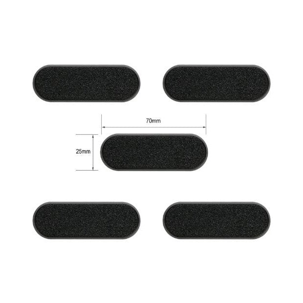 Citadel Oval Bases 70x25mm ( Bike Bases )