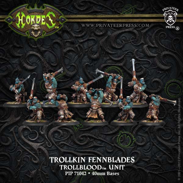 Trollkin Fennblades (Plastic) - pip71042