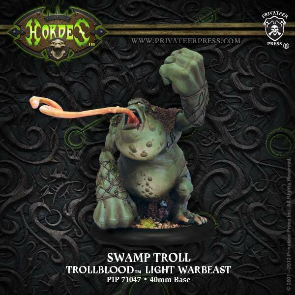 Swamp Troll (Plastic) - pip71047 - Used