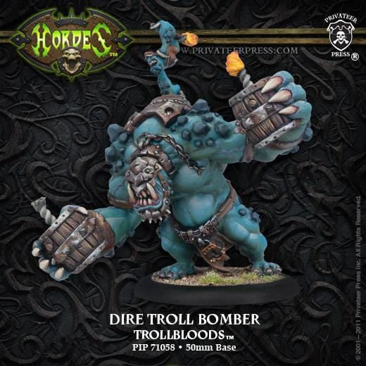 Dire Troll Blitzer / Bomber / Mauler (Plastic) - pip71058