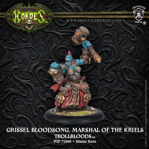 Grissel Bloodsong, Marshal of the Kriels - pip71060 - Used