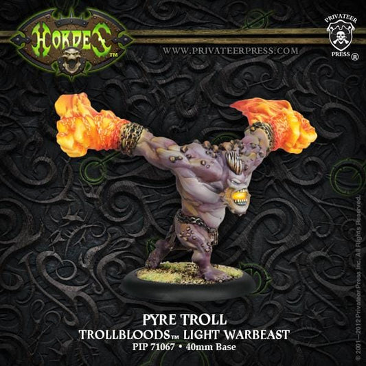 Pyre Troll (Plastic) - pip71067 - Used