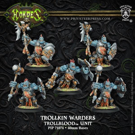 Trollkin Warders (Plastic) - pip71074 - Used