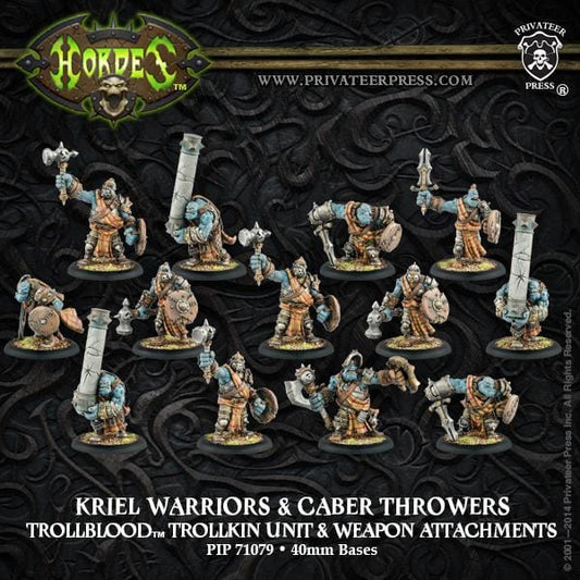 Kriel Warriors & Caber Throwers (Plastic) - pip71079