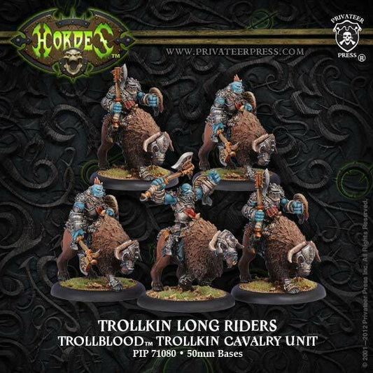 Trollkin Long Riders (5) (Metal) - pip71080