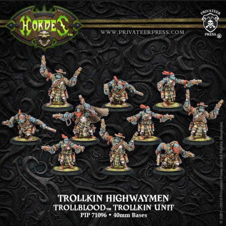 Trollkin Highwaymen (Plastic) - pip71096 - Used