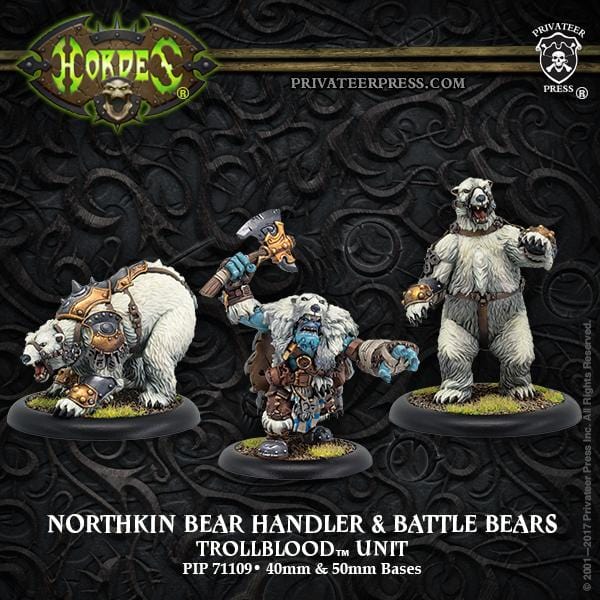 Northkin Bear Handler & Battle Bears - pip71109