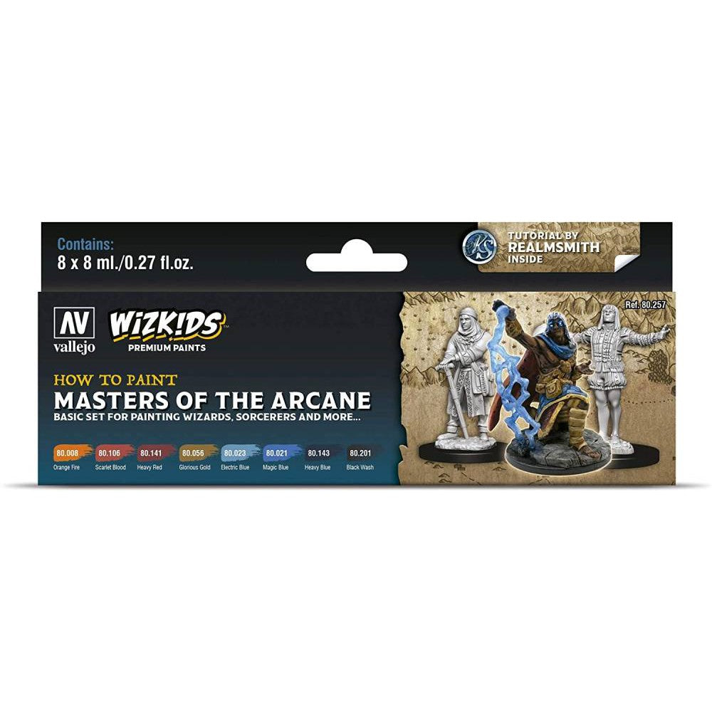 Vallejo Box Set - Wizkids Premium Master of the Arcane - Val80257