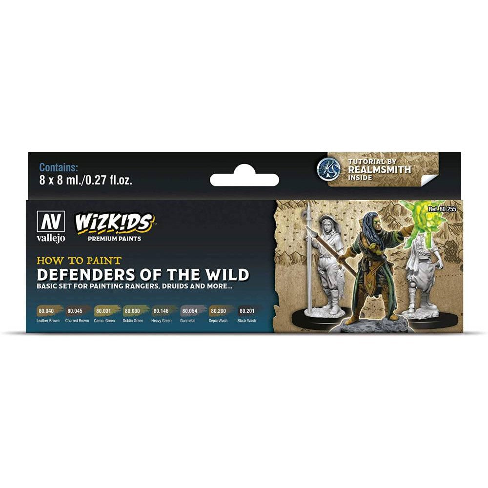 Vallejo Box Set - Wizkids Premium Defenders of the Wild - Val80255