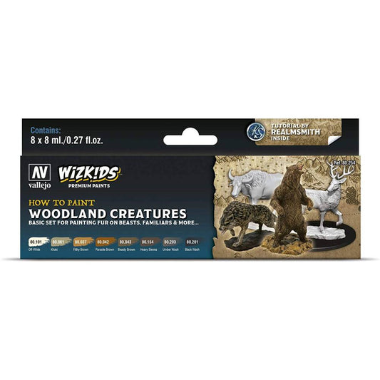 Vallejo Box Set - Wizkids Premium Woodland Creatures - Val80254