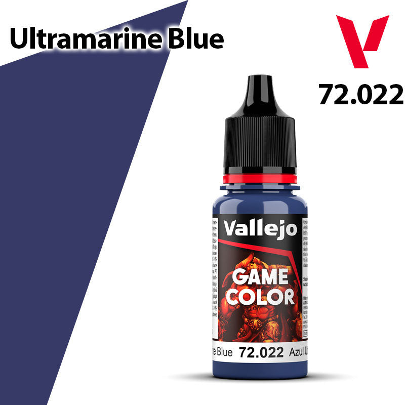 Vallejo Game Color - Ultramarine Blue - Val72022 (35)