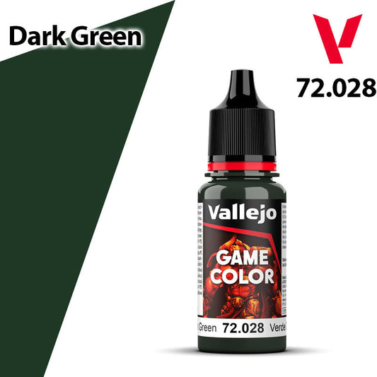 Vallejo Game Color - Dark Green - Val72028 (54)