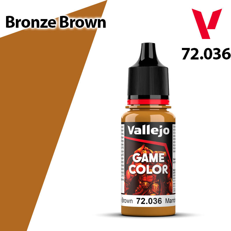 Vallejo Game Color - Bronze Brown - Val72036 (62)