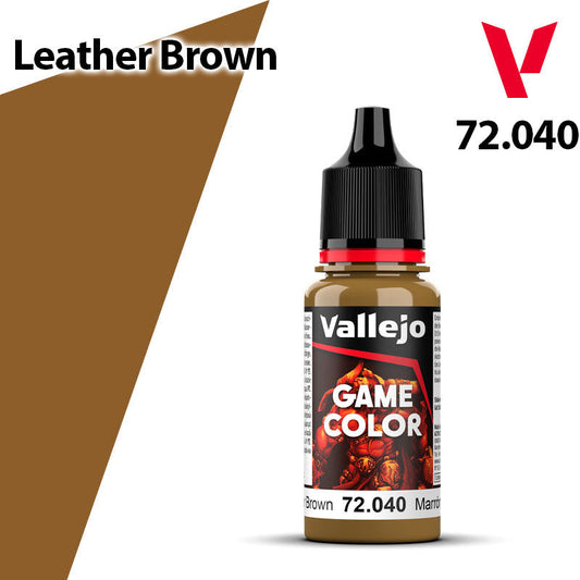 Vallejo Game Color - Leather Brown - Val72040 (64)