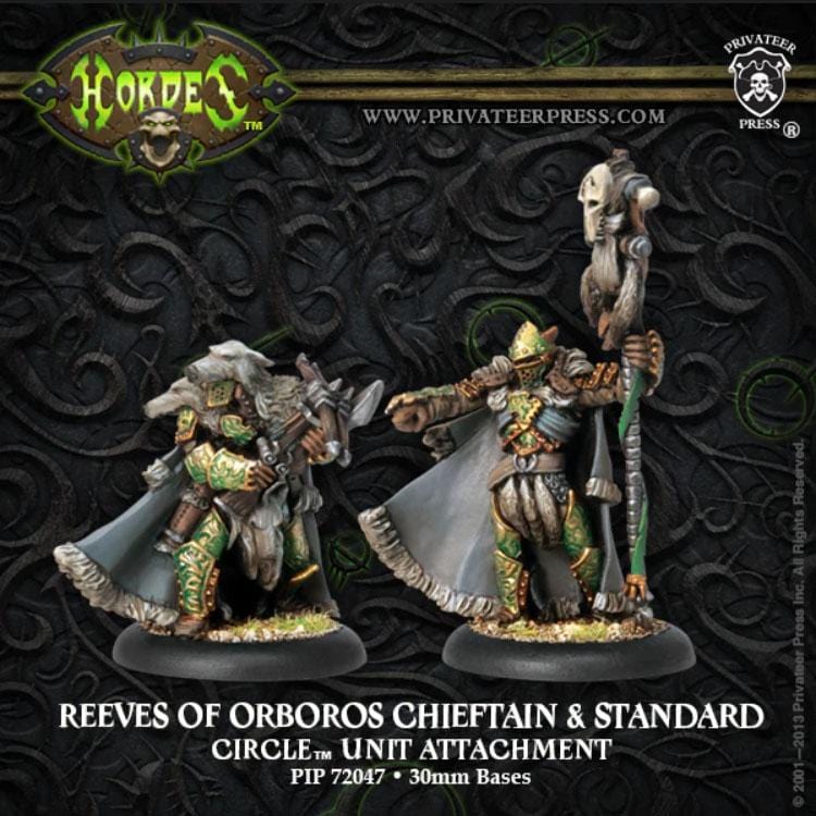 Reeves of Orboros Chieftain & Standard - pip72047