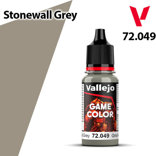 Vallejo Game Color - Stonewall Grey - Val72049 (77)