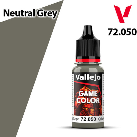 Vallejo Game Color - Neutral Grey - Val72050 (78)