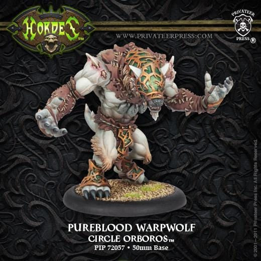 Pureblood Warpwolf (Plastic) - pip72057-2 - Used