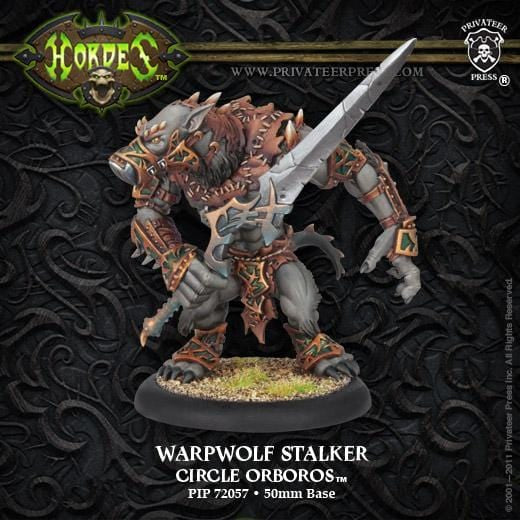 Warpwolf Feral / Pureblood / Stalker (Plastic) - pip72057 - Used