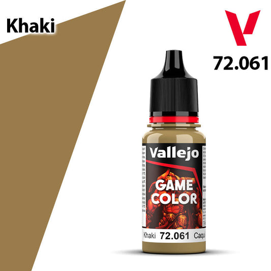 Vallejo Game Color - Khaki - Val72061 (59)