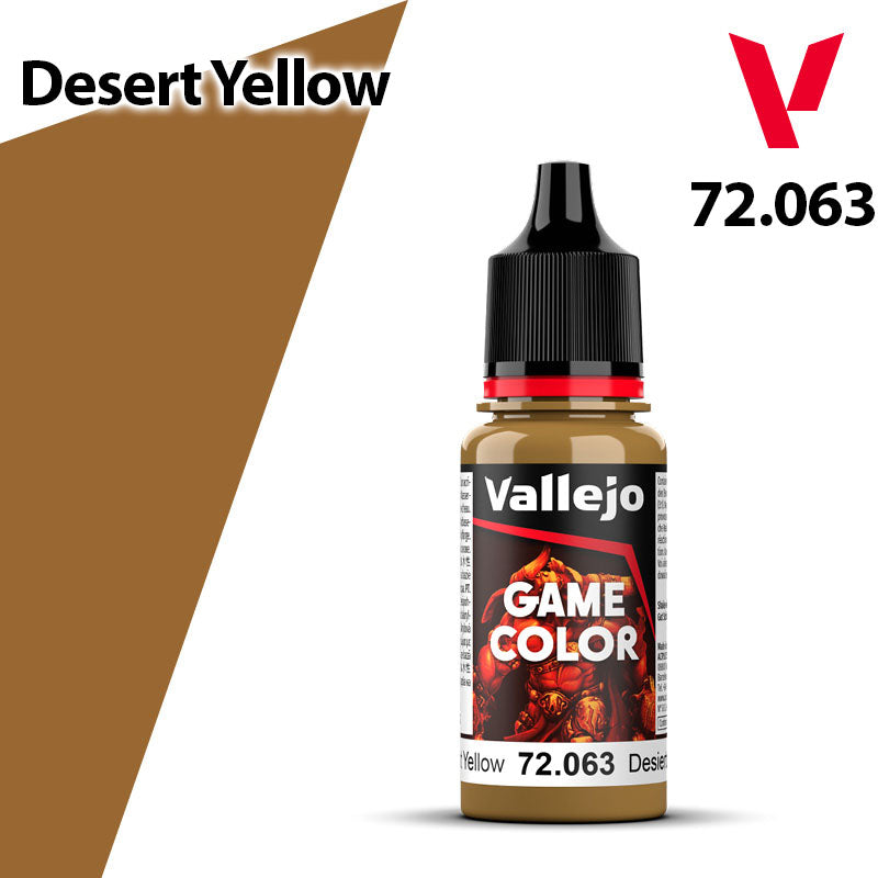 Vallejo Game Color - Desert Yellow - Val72063 (60)