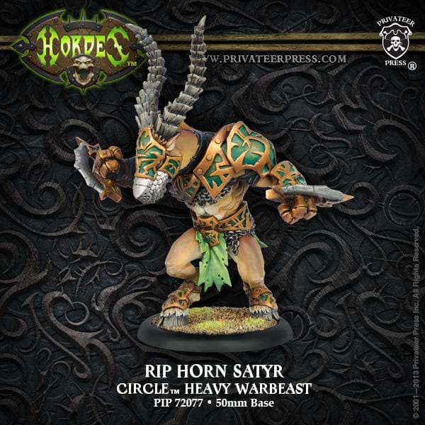 Gnarlhorn Satyr / Rip Horn Satyr / Shadowhorn Satyr (Plastic) - pip72077