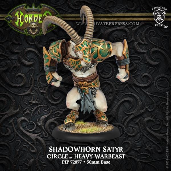 Gnarlhorn Satyr / Rip Horn Satyr / Shadowhorn Satyr (Plastic) - pip72077 - Used