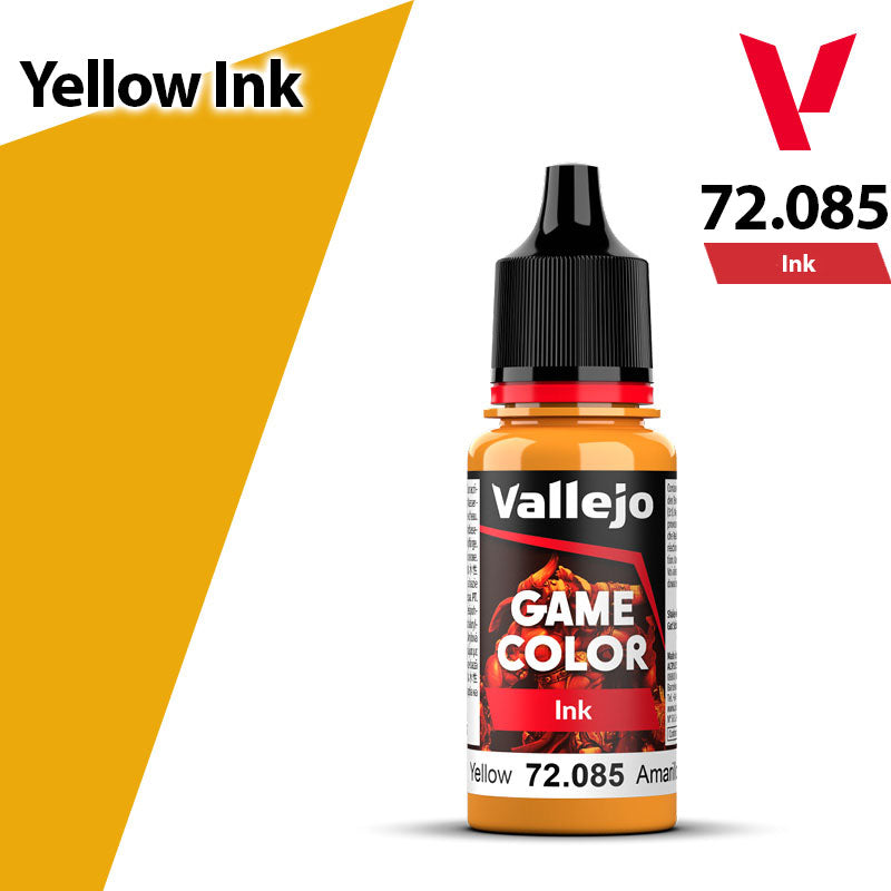 Vallejo Game Color - Ink Yellow - Val72085 (111)