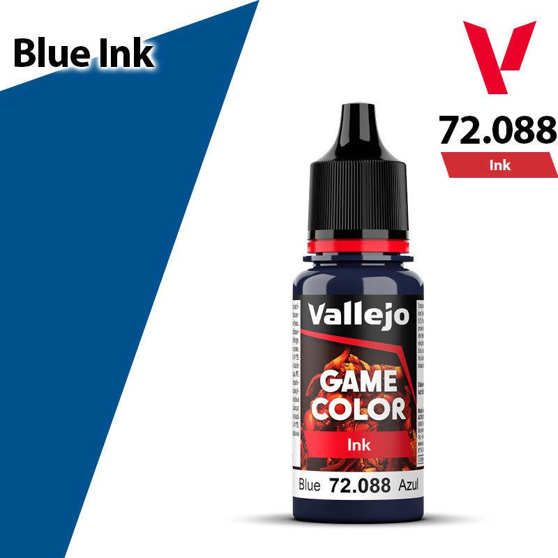 Vallejo Game Color - Ink Blue - Val72088 (115)