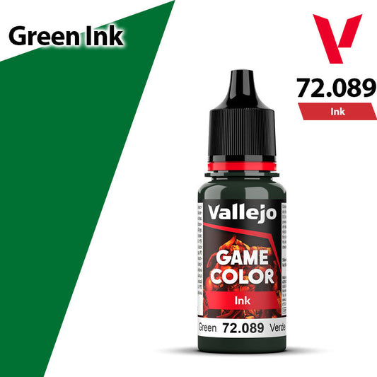 Vallejo Game Color - Ink Green - Val72089 (117)