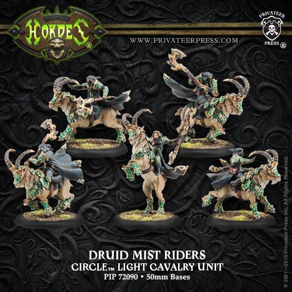 Druid Mist Riders (Plastic) - pip72090 - Used