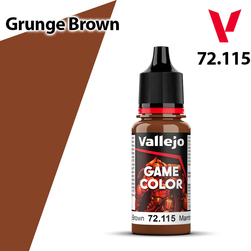 Vallejo Game Color - Grunge Brown - Val72115 (67)