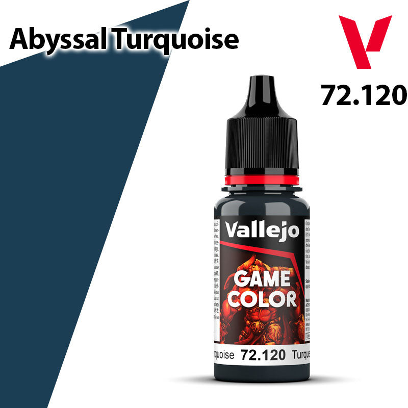 Vallejo Game Color - Abyssal Turquoise - Val72120 (44)