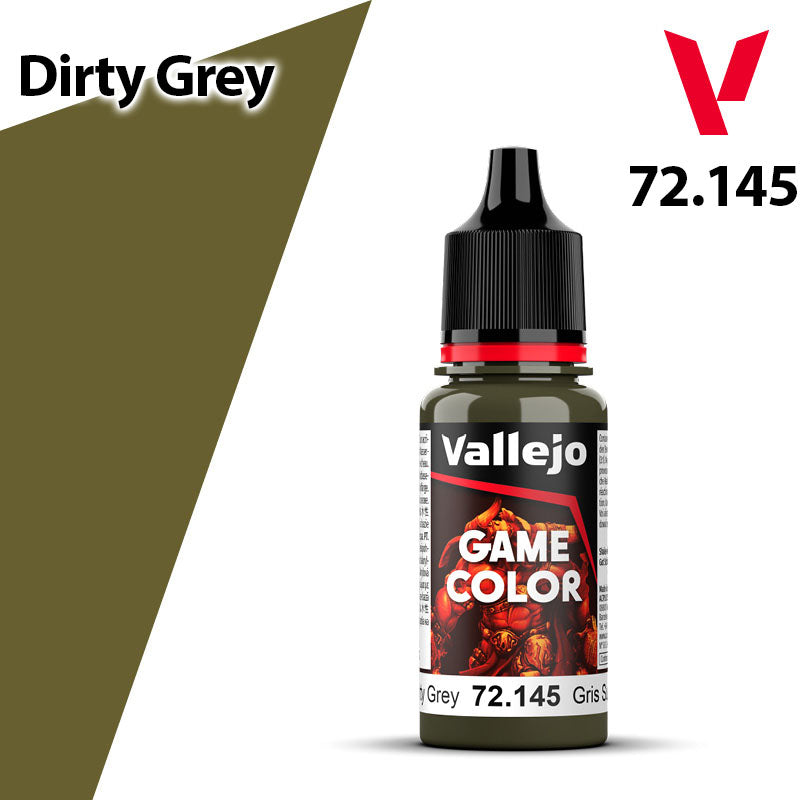 Vallejo Game Color - Dirty Grey - Val72145 (57)