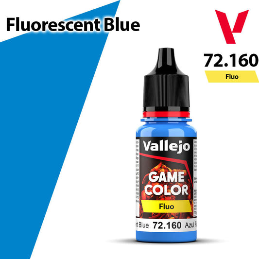 Vallejo Game Color - Fluorescent Blue - Val72160 (106)