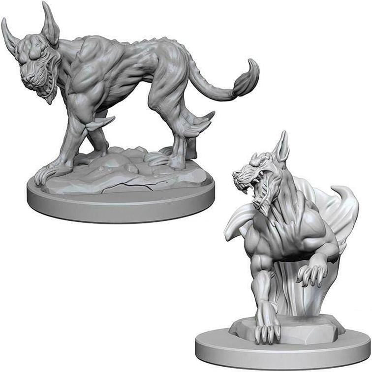 D&D Unpainted Minis - Blink Dogs ( 72568 )