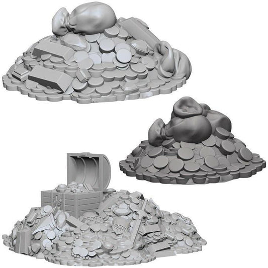 Wizkids Unpainted Minis - Treasure Piles ( 72592 )