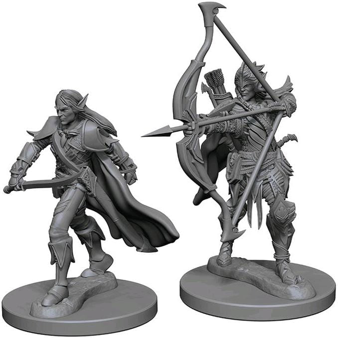 Pathfinder Unpainted Minis - Elf Male Fighter ( 72598 )