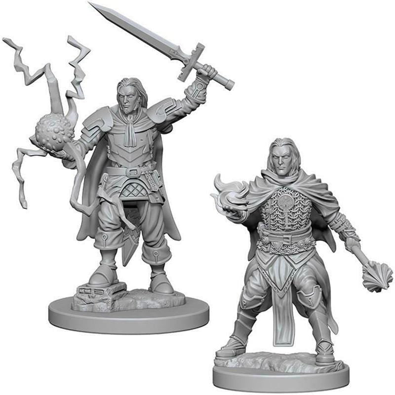 Pathfinder Unpainted Minis - Human Male Cleric ( 72600 )