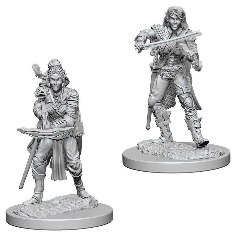 Pathfinder Unpainted Minis - Elf Female Bard ( 72611 )