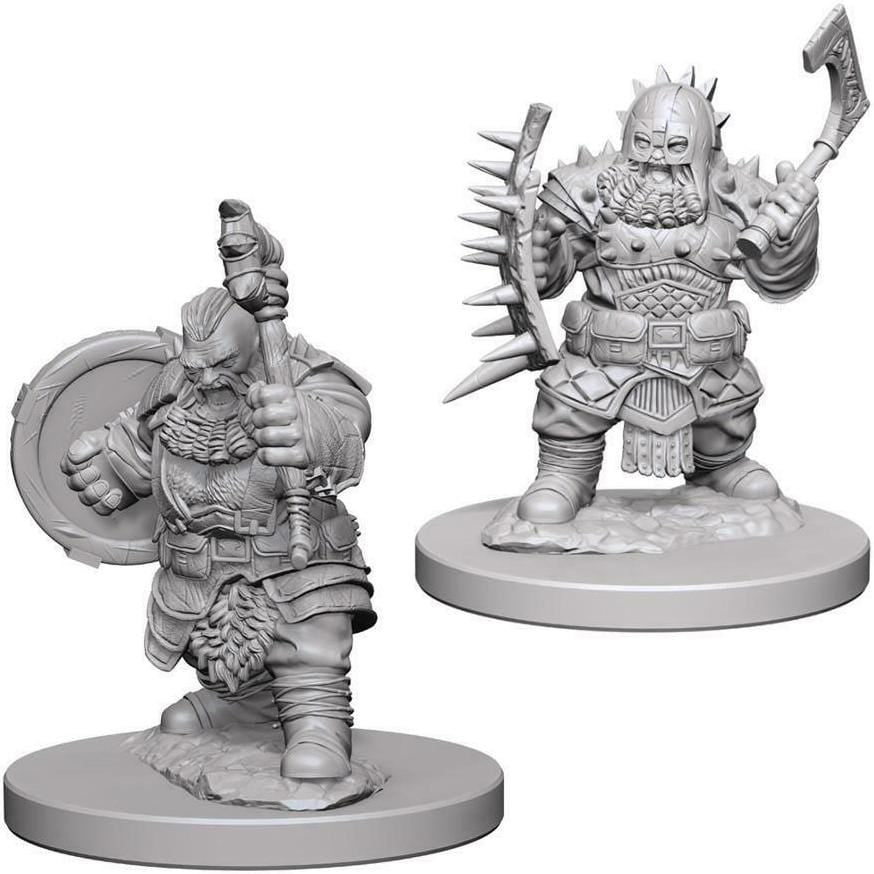 Pathfinder Unpainted Minis - Dwarf Male Barbarian ( 72615 )